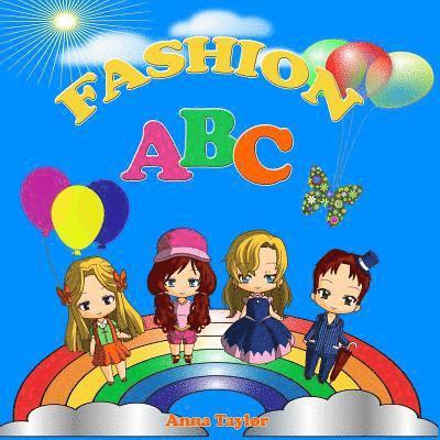 Fashion ABC. Alphabet Book & Clothes Vocabulary: Kids Alphabet ABC Books for Kids and Kindergarten Children 1