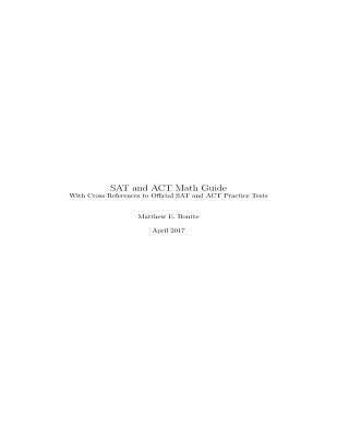 Matthew E. Boutte - SAT and ACT Math Guide, Häftad