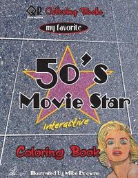 bokomslag My Favorite 50's Movie Star Coloring Book