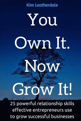 bokomslag You Own It, Now Grow It: 25 powerful relationship skills effective entreprenuers use to grow successful businesses