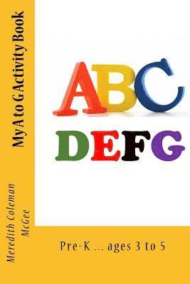 bokomslag My A to G Activity Book