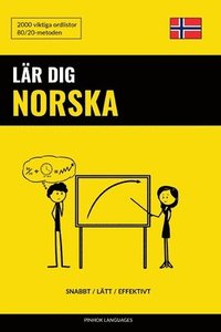 bokomslag Lär dig Norska - Snabbt / Lätt / Effektivt: 2000 viktiga ordlistor