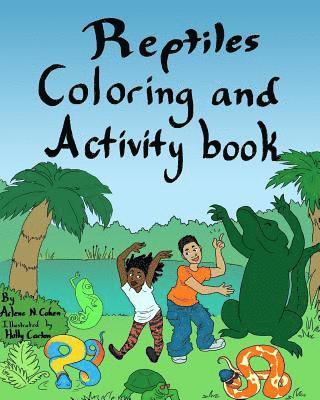 Reptiles Coloring and Activity Book