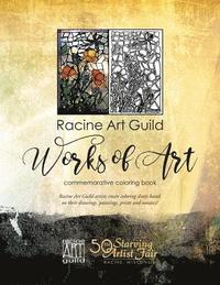 bokomslag Racine Art Guild Coloring Book: Racine Artists create coloring pages based on their paintings, drawings, prints and mosaics