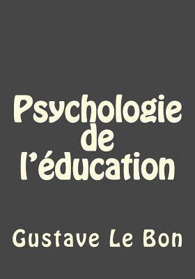 Psychologie de l'éducation 1