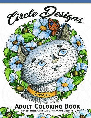 Circle Design Adult Coloring Book 1