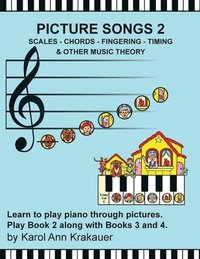 bokomslag Picture Songs 2 - Scales - Chords - Fingering - Timing & Other Music Theory