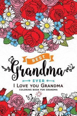I love you Grandma Coloring Book 1