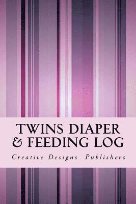 bokomslag Twins Diaper & Feeding Log