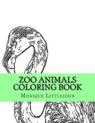 bokomslag Zoo Animals Coloring Book