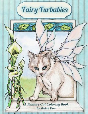 Fairy Furbabies: A Fantasy Cat Coloring Book 1