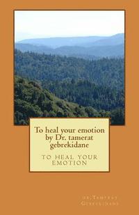 bokomslag To heal your emotion by Dr. tamerat gebrekidane: to heal your emotion