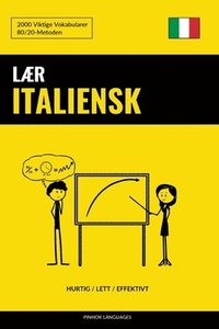 bokomslag Lær Italiensk - Hurtig / Lett / Effektivt