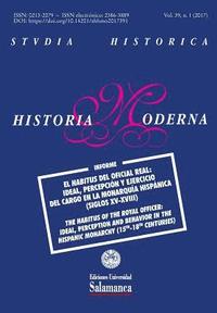 bokomslag Studia Historica: Historia Moderna: Vol. 39, Núm. 1 (2017)