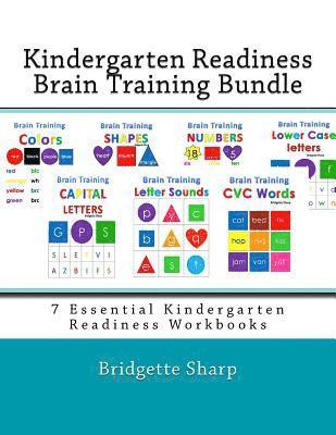 bokomslag Kindergarten Readiness Brain Training Bundle: 7 Essential Kindergarten Readiness Workbooks