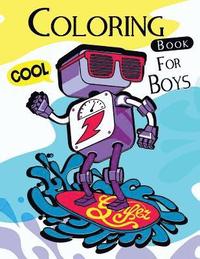 bokomslag Cool Coloring Book For Boys: Cute Patterns for Summer to Color for Kids