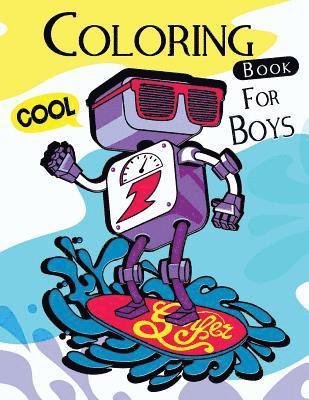 Cool Coloring Book For Boys: Cute Patterns for Summer to Color for Kids 1