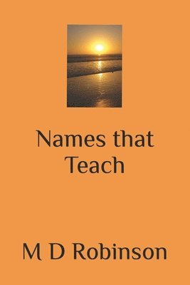 Robinson - Names that Teach, Häftad. Tillgänglighet: Lägg i varukorg