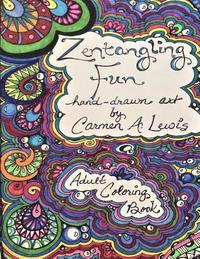 bokomslag Adult Coloring Book: Zentangling Fun