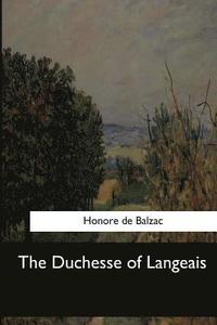 bokomslag The Duchesse of Langeais