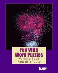 bokomslag Fun with Word Puzzles: Variety Pack One - Fourth of July