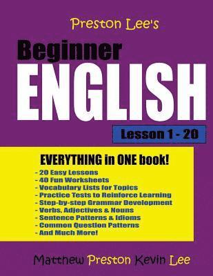 Preston Lee's Beginner English Lesson 1 - 20 1