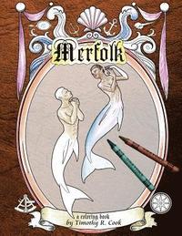 bokomslag Merfolk: a coloring book