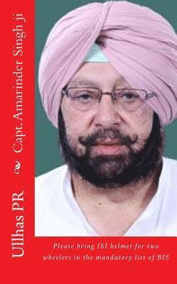 bokomslag Capt. Amarinder Singh ji: Bring ISI helmet in the mandatory list of BIS