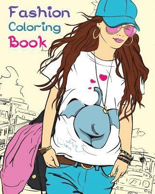Fashion Coloring Book: Paris Fashion & Beauty 1