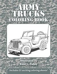 bokomslag Army Trucks Coloring Book