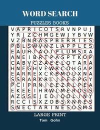 bokomslag Word Search Puzzles Books Large Print: Find Words 50 Puzzles All Answer Fun Game