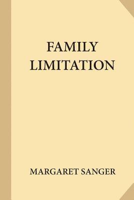 bokomslag Family Limitation