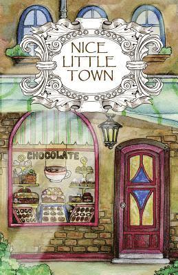 Adult Coloring Book: Nice Little Town 1