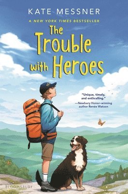 Kate Messner - The Trouble with Heroes, Inbunden
