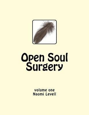 bokomslag Vol. 1, Open Soul Surgery, large print edition