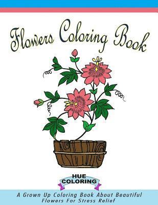 bokomslag Flowers Coloring Book for Adults