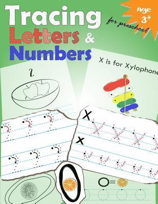 bokomslag Tracing Letters and Numbers for Preschool: Kindergarten Tracing Workbook