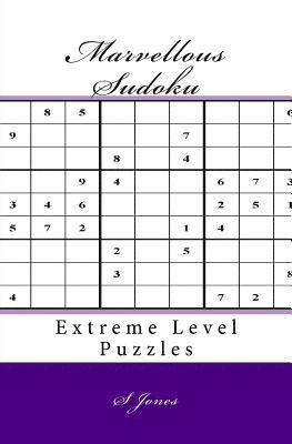 Marvellous Sudoku: Extreme Level Puzzles 1