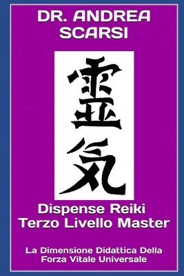 bokomslag Dispense Reiki Terzo Livello Master