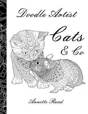 bokomslag Doodle Artist - Cats & Co: A colouring book for grown ups