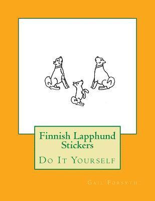 bokomslag Finnish Lapphund Stickers: Do It Yourself