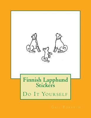 Finnish Lapphund Stickers: Do It Yourself 1