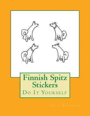 bokomslag Finnish Spitz Stickers: Do It Yourself