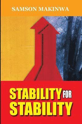 bokomslag Stability For Stability