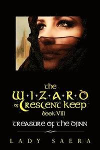 bokomslag 'Treasure of the Djinn' Book 8 from The Wizard of Crescent Keep series