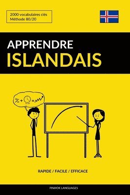 bokomslag Apprendre l'islandais - Rapide / Facile / Efficace