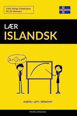 bokomslag Lær Islandsk - Hurtig / Lett / Effektivt