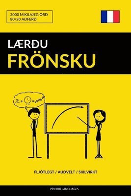 bokomslag Lær¿u Frönsku - Fljótlegt / Au¿velt / Skilvirkt