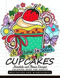 bokomslag CUPCAKES Coloring Book for Adults