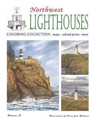 bokomslag Northwest Lighthouse Coloring Collection - Vol. 2